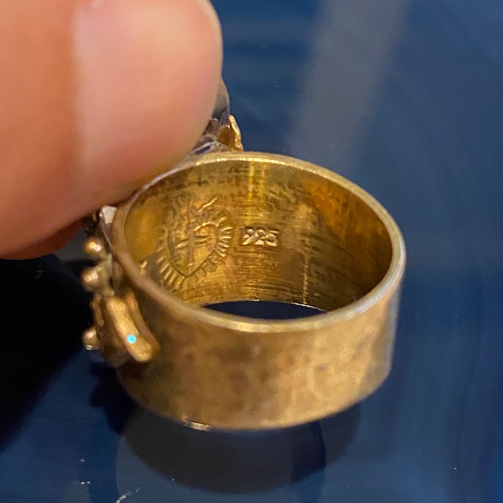 Beautiful Crystal Statement Ring 925 (7) - image 2